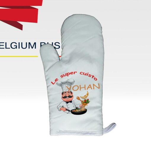 Gant de cuisine personnalisé