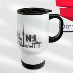 Mug thermos en inox personnalisé