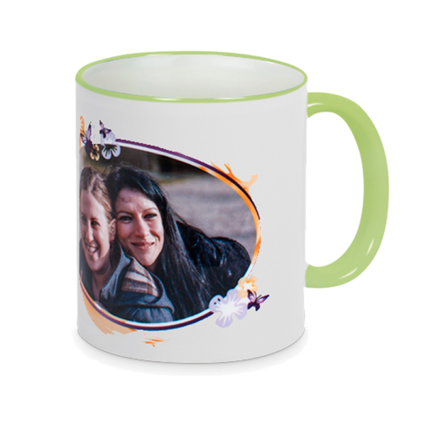 Mug à rebord coloré – Image 2