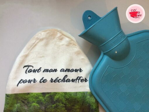 Housse de bouillotte personnalisée