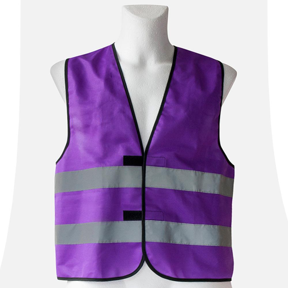 Lot De 2 Gilets Jaunes De Sécurité Enfants - Gilet Fluorescent Haute Visibilité Avec Réfléchissants