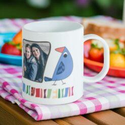 mug en plastique incassable personnalisé