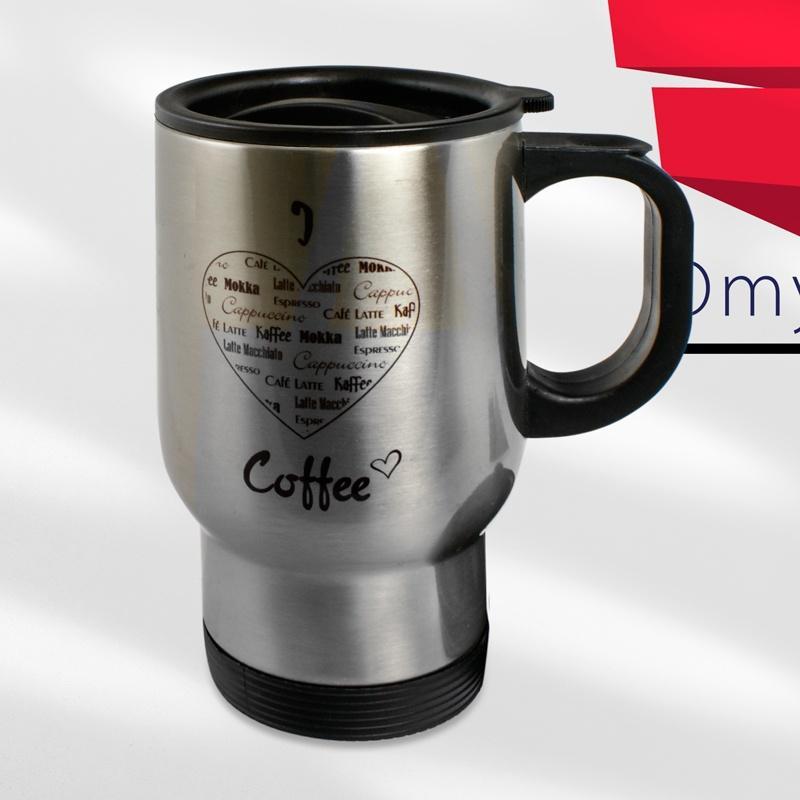 Tasse camping en inox personnalisable