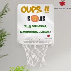 mini panier de basket personnalisable