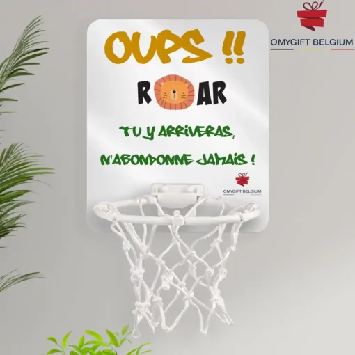 mini panier de basket personnalisable