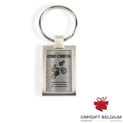 porte-clé en metal personnalisé