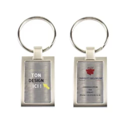 porte-clé en metal personnalisé