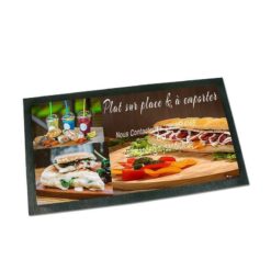Tapis de comptoir personnalisé