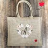 Sac cabas en jute personnalisé