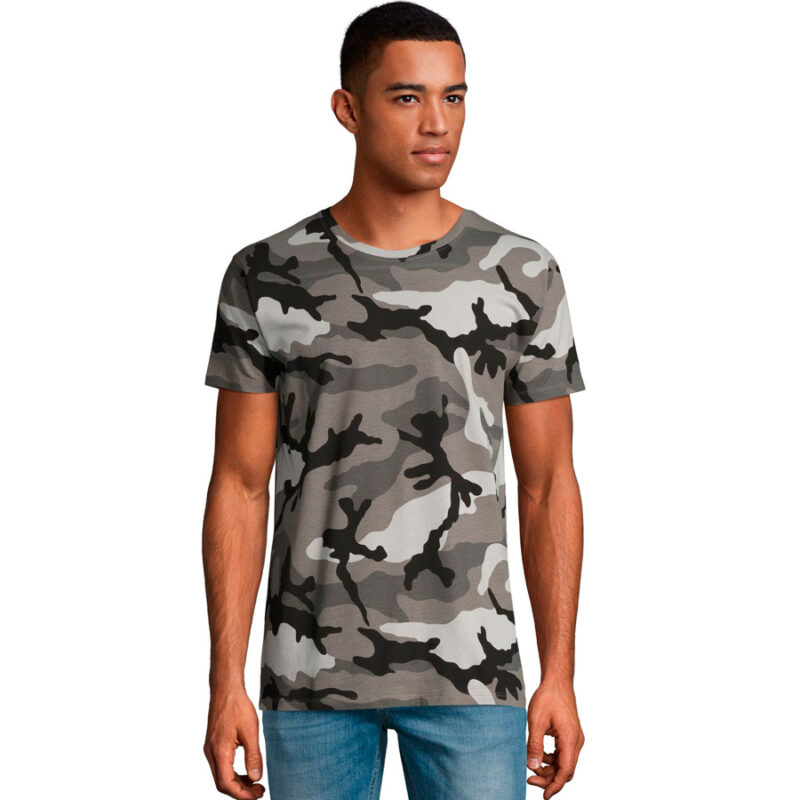 T-shirt camouflage personnalisé