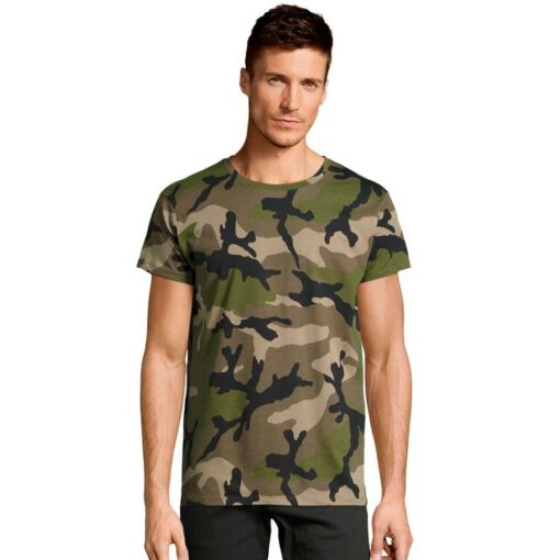 T-shirt camouflage personnalisé