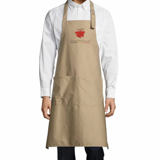 Tablier chef cuistot personnalisé