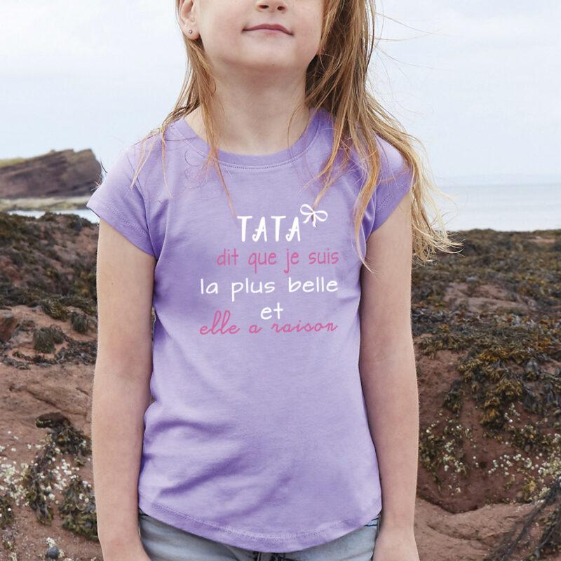 T-shirt enfant fille