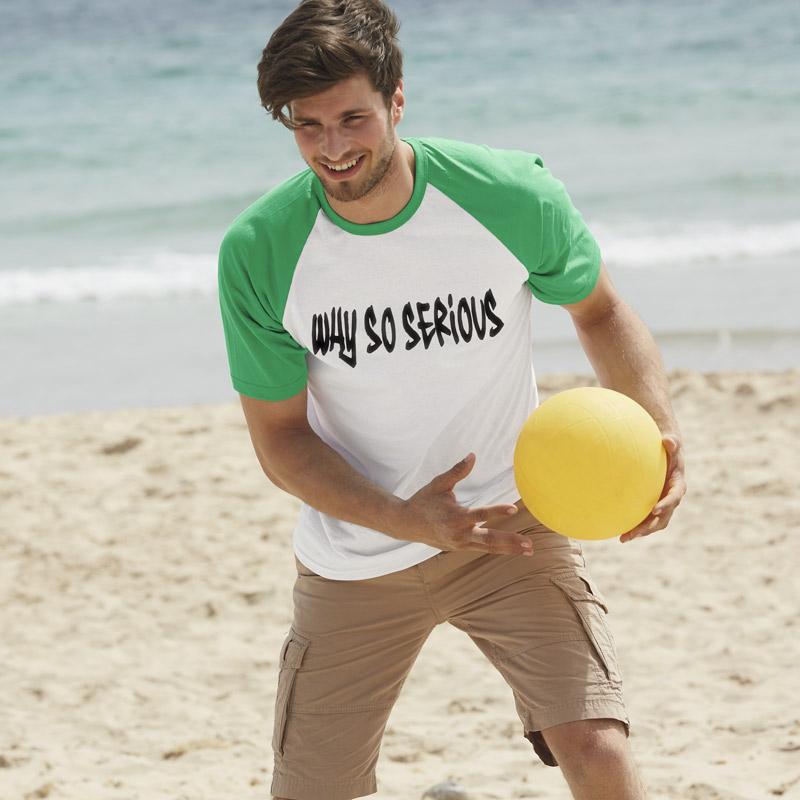 Tshirt base-ball personnalisé pour homme