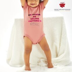Body biologique pour bébé personnalisé