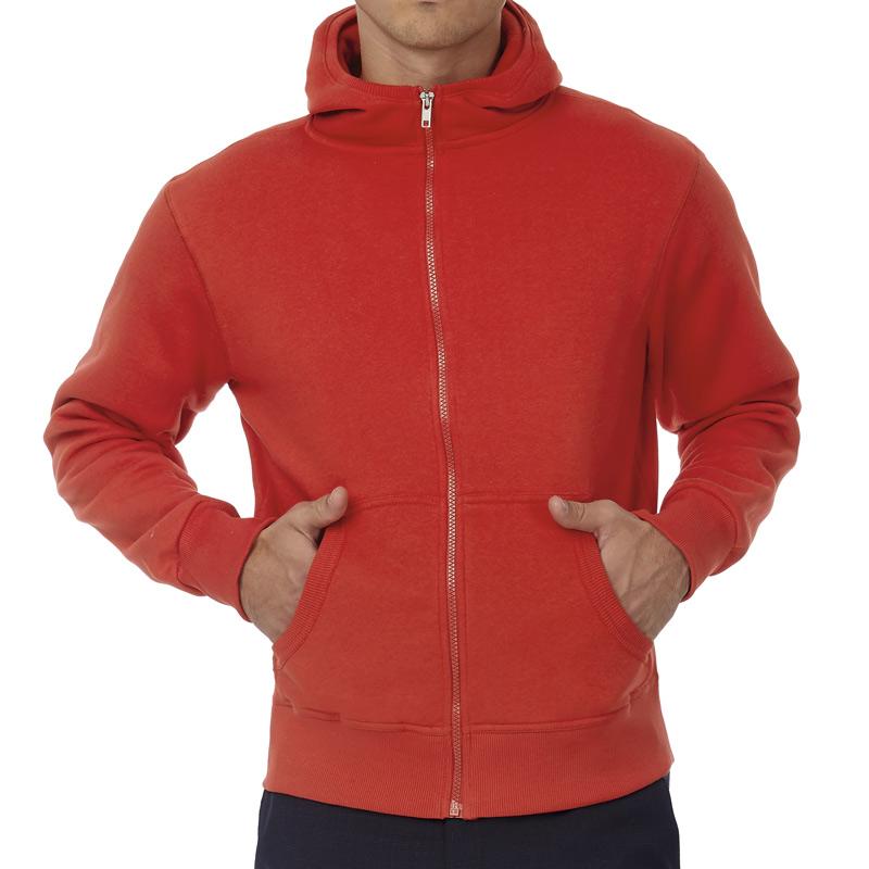 Sweat à capuche zipé personnalisé pour homme qualité supérieure