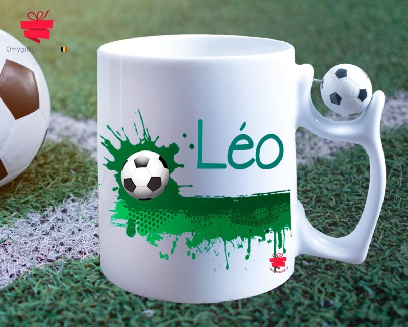 Mug football original personnalisé