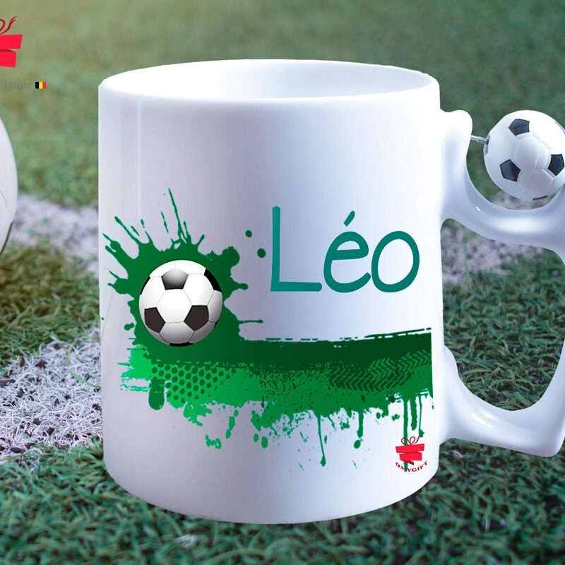 Mug football original personnalisé