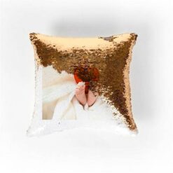 Housse de coussin sequin personnalisée