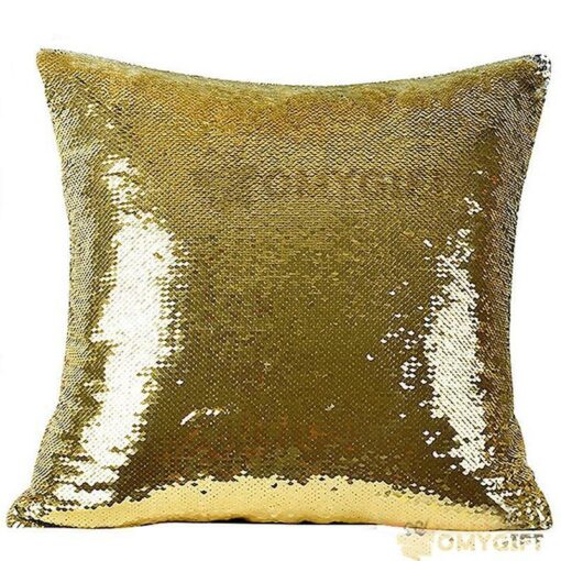 Housse de coussin sequin personnalisée