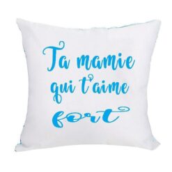 Housse de coussin sequin personnalisée