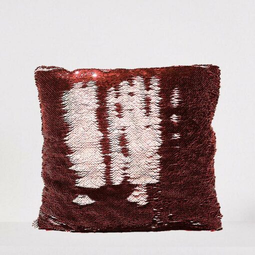 Housse de coussin sequin personnalisée