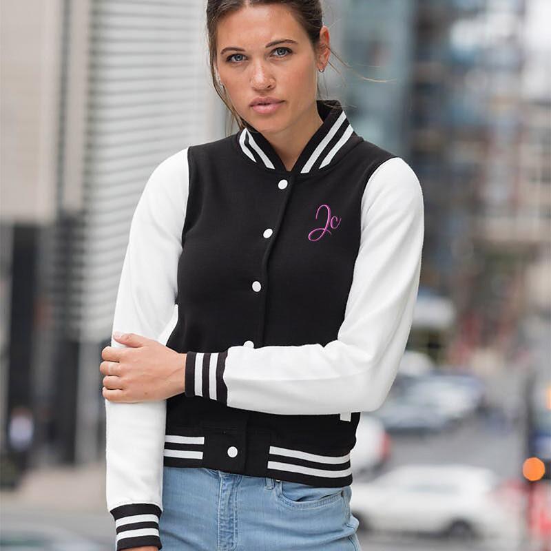 Veste base-ball femme personnalisée