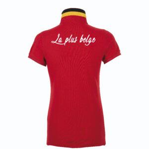 Polo personnalisé aux couleurs du mondial pour femme