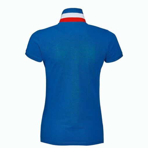 Polo personnalisé aux couleurs du mondial pour femme