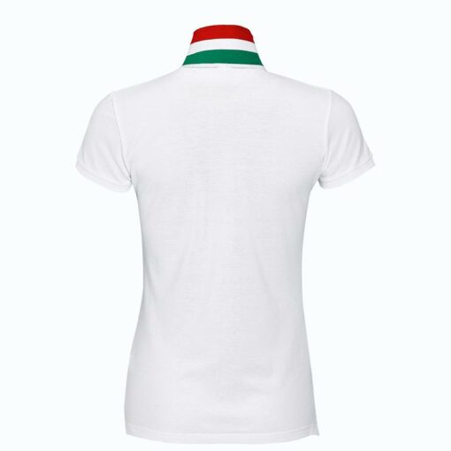 Polo personnalisé aux couleurs du mondial pour femme
