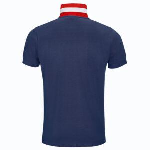 Polo couleurs nationales personnalisé