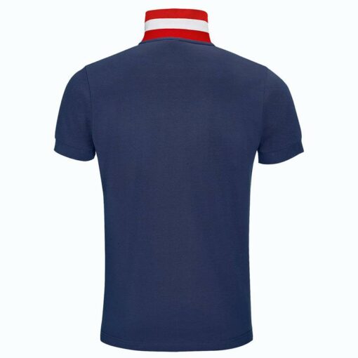 Polo couleurs nationales personnalisé