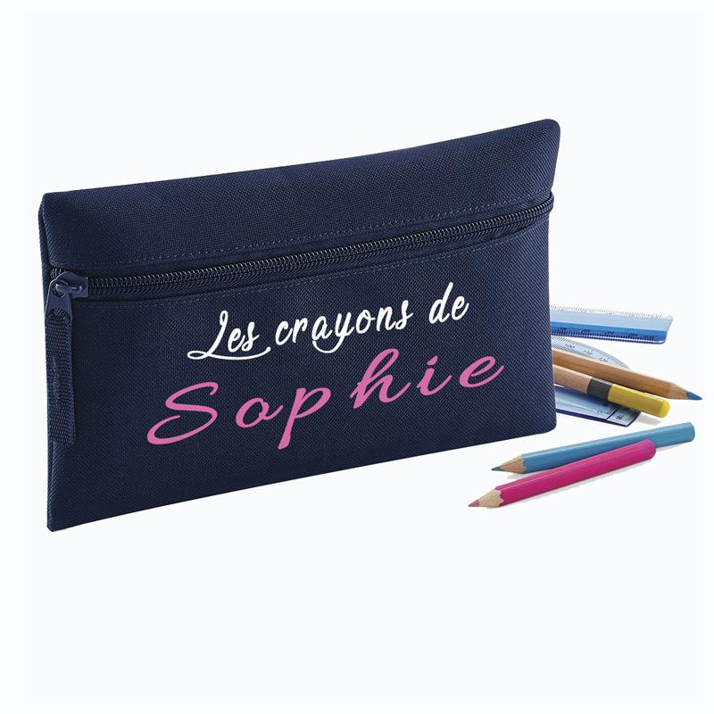 Trousse classique rectangulaire personnalisée