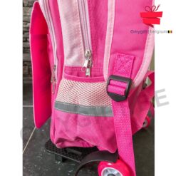 Cartable-sac à dos à roulettes écolier personnalisé