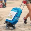 Cartable à roulettes personnalisable enfant 2-en-1 cartable à roulettes personnalisé belgique