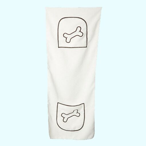 Serviette pour chien personnalisée