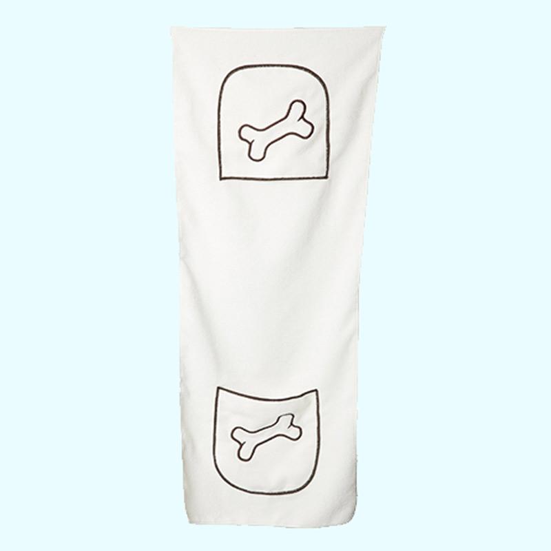 Serviette de toilette pour chien