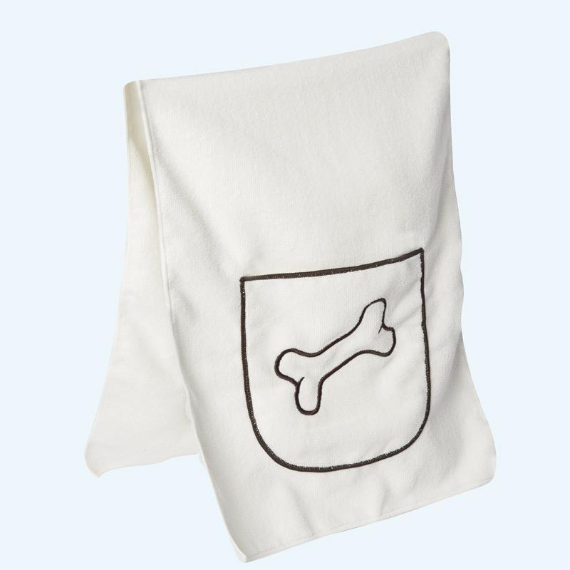 Serviette de toilette pour chien