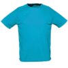 T-shirt sport respirant unicolore personnalisé