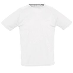 T-shirt sport respirant unicolore personnalisé