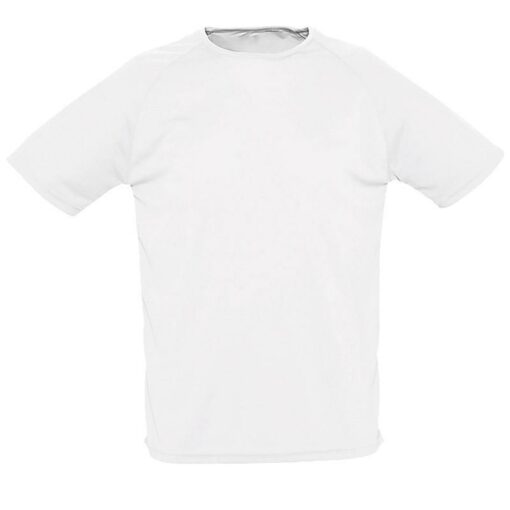 T-shirt sport respirant unicolore personnalisé