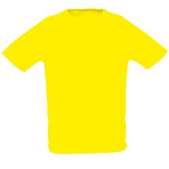 T-shirt sport respirant unicolore personnalisé