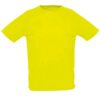 T-shirt sport respirant unicolore personnalisé