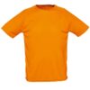 T-shirt sport respirant unicolore personnalisé