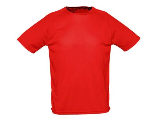 T-shirt sport respirant unicolore personnalisé