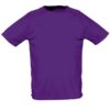T-shirt sport respirant unicolore personnalisé