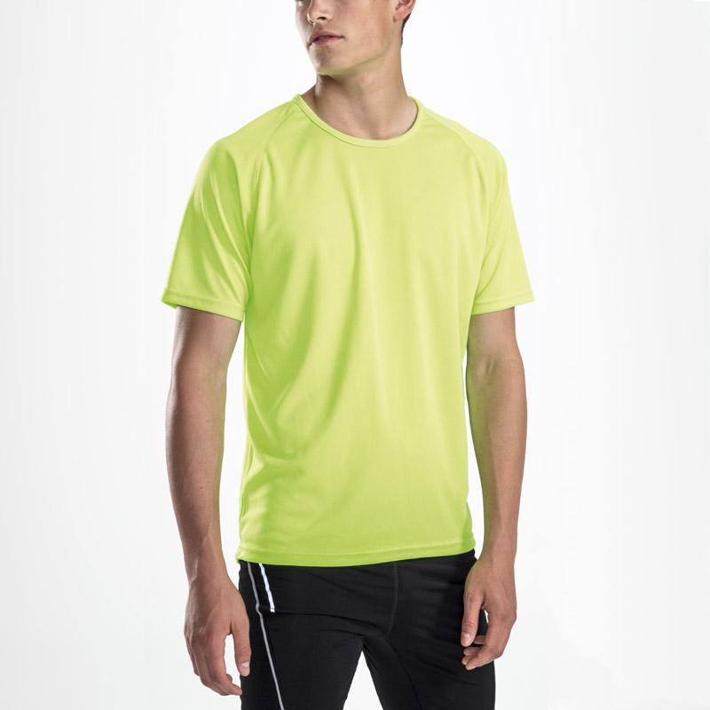 T-shirt sport respirant unicolore personnalisé