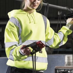 vêtement fluorescent sweat à capuche personnalisé