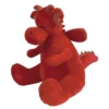 Peluche dragon personnalisée vue latérale