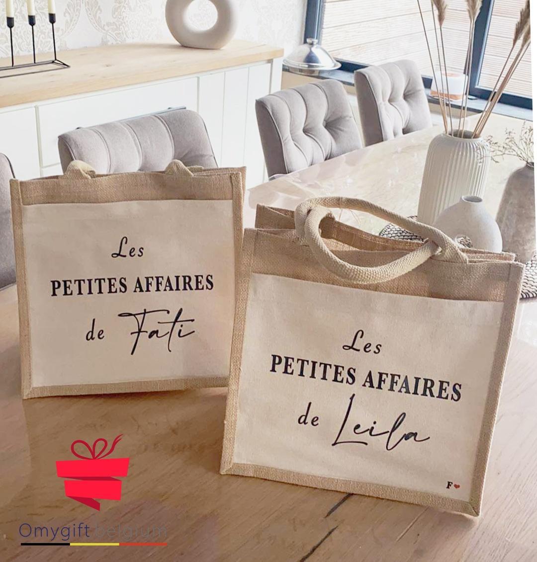 Sac de deals jute personnalisé